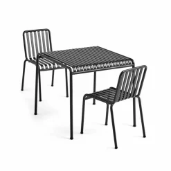 HAY Palissade matgrupp 2 stolar 82 5x90 cm anthracite