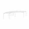HAY Palissade parkbänk Cream white
