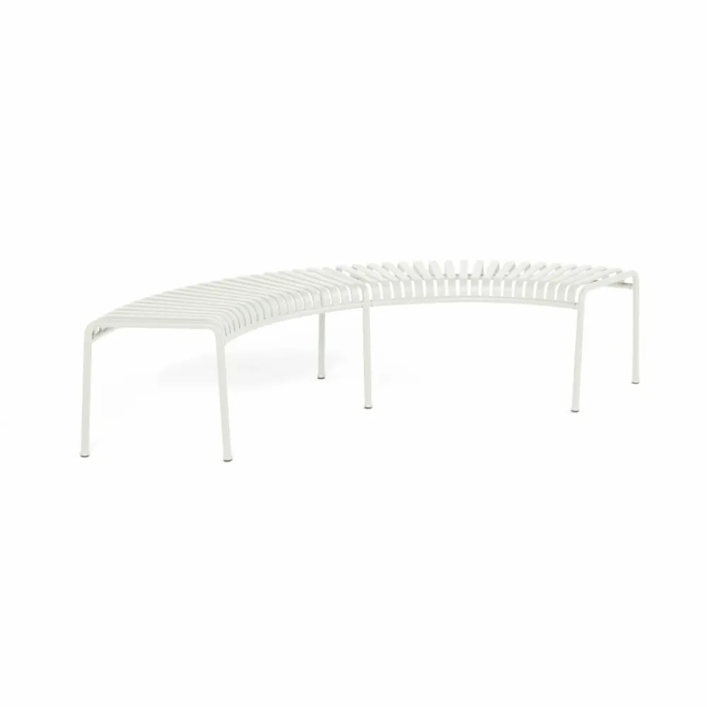 HAY Palissade parkbänk Cream white