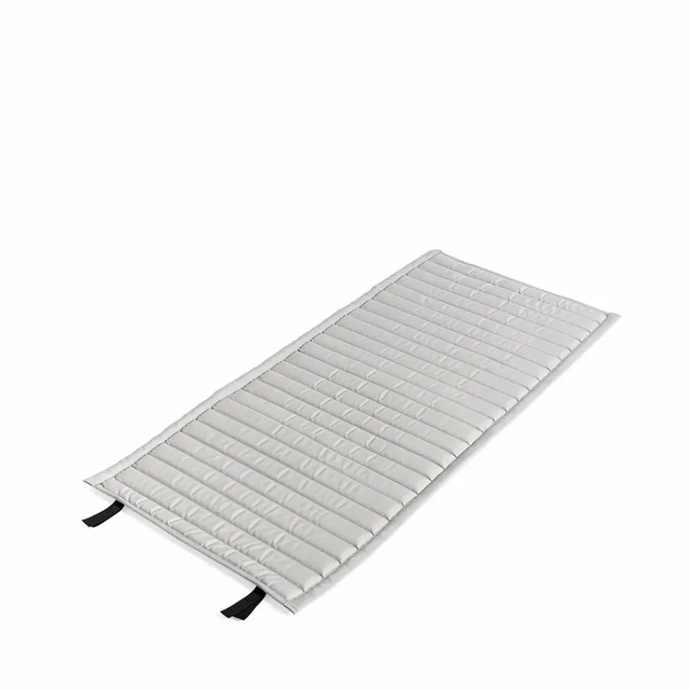 HAY Palissade Quilted dyna Sky grey till loungefåtölj low