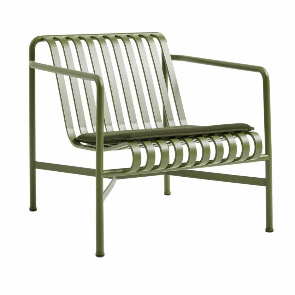 Online HAY Palissade sittdyna till loungefåtölj high & low Olive