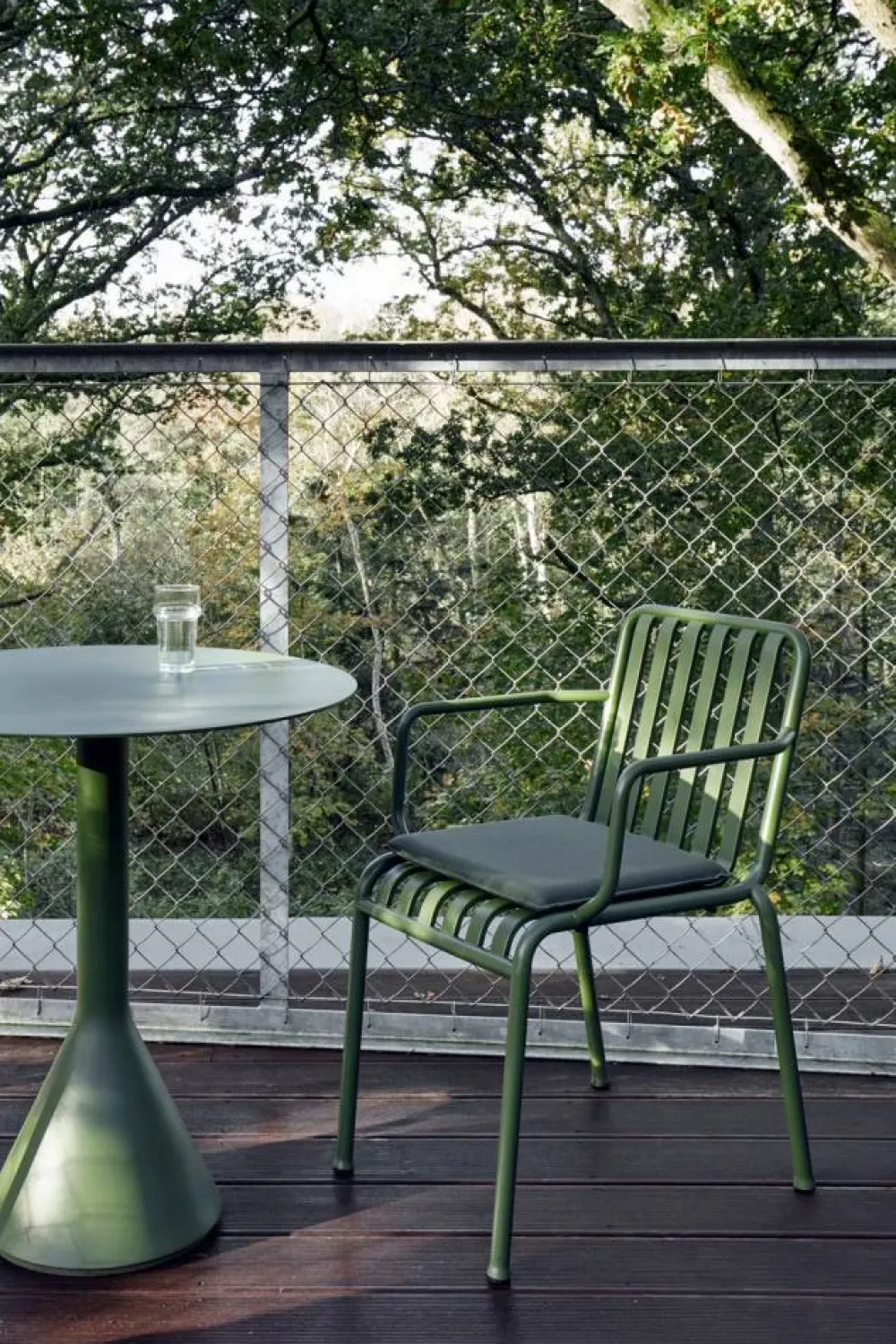 HAY Palissade sittdyna till stol och karmstol Olive