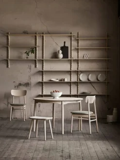 Stolab Palle pall Ljus mattlack