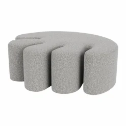 Outlet Hem Palma puff Large 99x118 cm Pebble