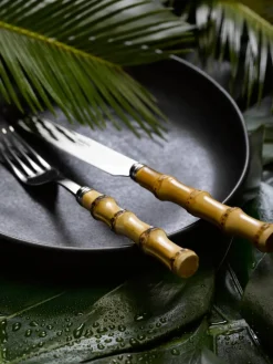 SABRE Paris Panda matkniv Rostfritt stål-bambu