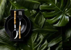 Online SABRE Paris Panda matsked Rostfritt stål-bambu