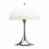 Louis Poulsen Panthella 250 portabel bordslampa V3 Chrome opal beige