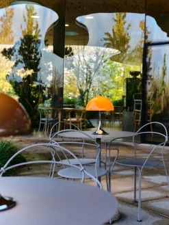 Louis Poulsen Panthella 250 portabel bordslampa V3 Original Opal Orange