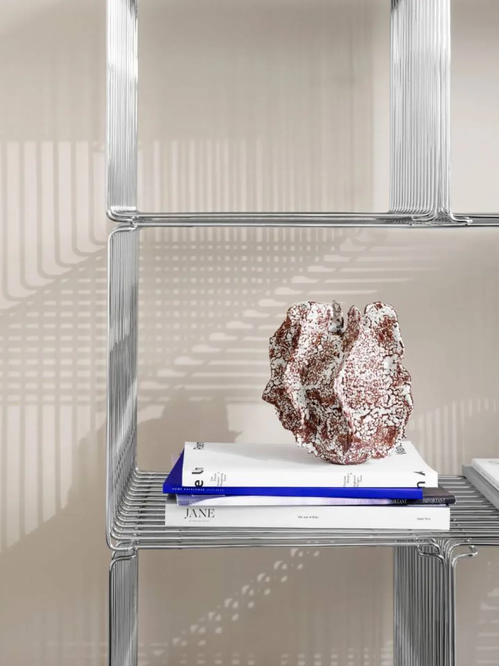 Montana Panton Wire Single hylla 34 8x34 8x34 8 cm Chrome