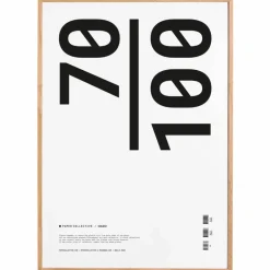 Paper Collective ram plexiglas-ek 70x100 cm