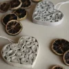 Hot DBKD Paper heart 8 cm Creme