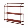 Warm Nordic Parade hylla oxide red 3 hyllor