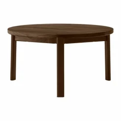 Audo Copenhagen Passage soffbord Mörkbetsad ek Ø70 cm