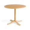 New HAY Pastis Table matbord Ø90 Lacquered oak
