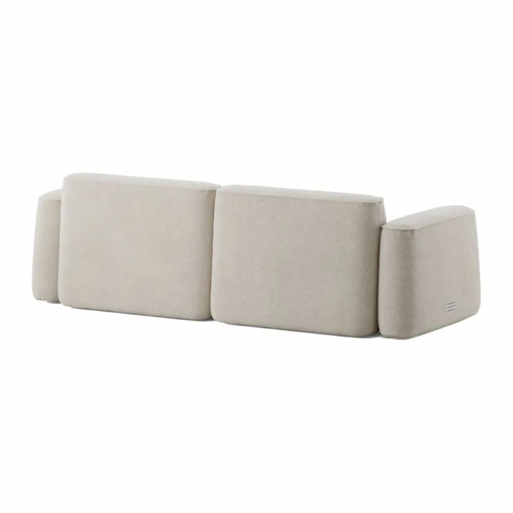 Massproductions Patch 2 5-sits soffa Spiral 21 Chalk