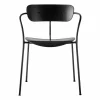 Discount &Tradition Pavilion stol AV2 svartlackerad ek