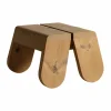 Vaarnii 015 Peace Outdoor Foot Stool fotpall Värmebehandlad furu