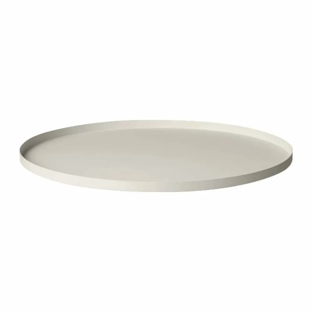blomus PEASY bricka L Ø38 cm Moonbeam