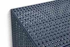 Best HAY Perforated Cabinet väggskåp small Steel blue