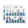 Almedahls Persons kryddskåp bordstablett 30x40 cm 2-pack Blå
