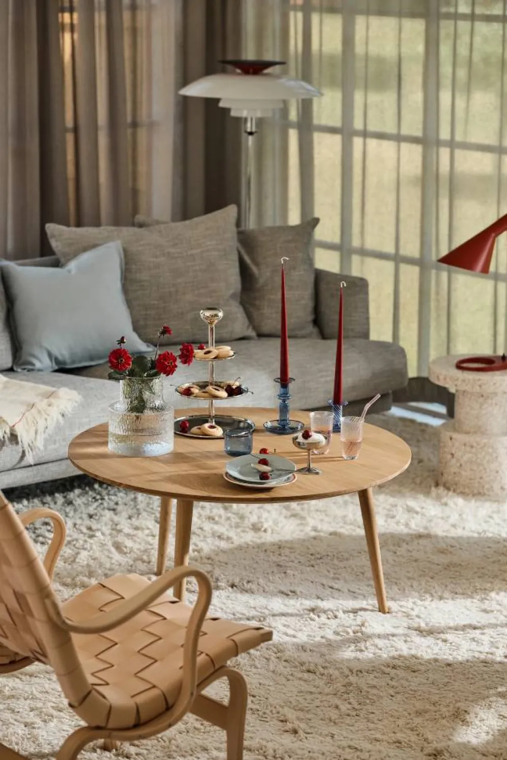 Discount Louis Poulsen PH 80 golvlampa Vit