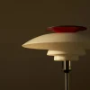 Best Louis Poulsen PH 80 portabel bordslampa Vit opal krompläterad