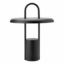 Hot Stelton Pier LED-lampa portabel 25 cm Black