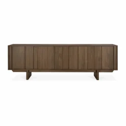Ethnicraft Pillar sideboard Wild brown teak 220 cm