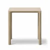 Fredericia Furniture Piloti 6705 sidobord Såpad ek-höjd 41 cm