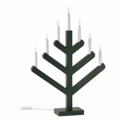 Scandi Living Pine adventsljusstake 62 cm Grön