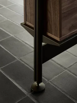 Best Pira G2 hyllsystem F C A Black/Walnut 240-247 cm
