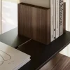 Pira G2 hyllsystem F C B Black/Walnut 256-264 cm