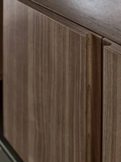 Pira G2 hyllsystem W A Black/Walnut