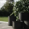 DBKD Plant pot kruka large 2-pack Black