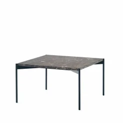 Adea Plateau soffbord marmor brun-svart underrede-60x60