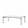 Adea Plateau soffbord marmor vit svart underrede 60x100
