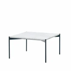 Adea Plateau soffbord marmor vit svart underrede 60x60