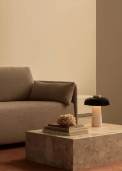 Clearance Audo Copenhagen Plinth soffbord Grey galaxy low