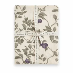Best Garbo&Friends Plum Muslin dra-på-lakan 160x200x30 cm