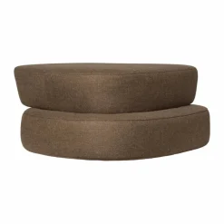 New Ferm Living Plyo staple ottoman Dark brown