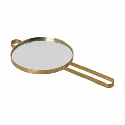 Ferm Living Poise handspegel mässing