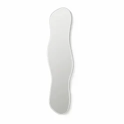 Ferm Living Pond spegel full size Dark chrome