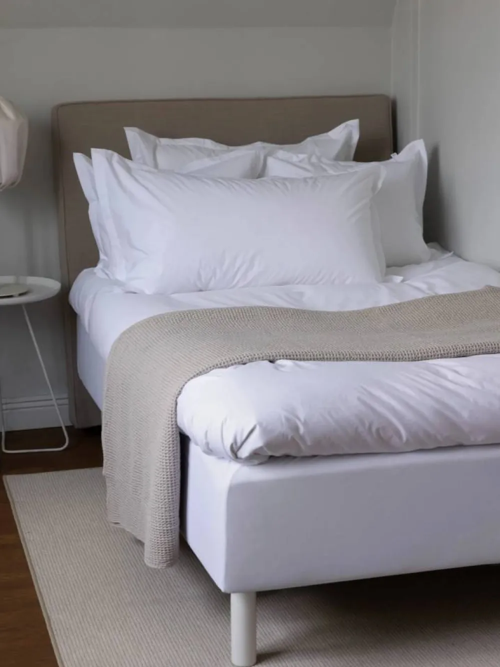 New Mille Notti Pousada Percale Påslakan EKO Vit 220x220 cm