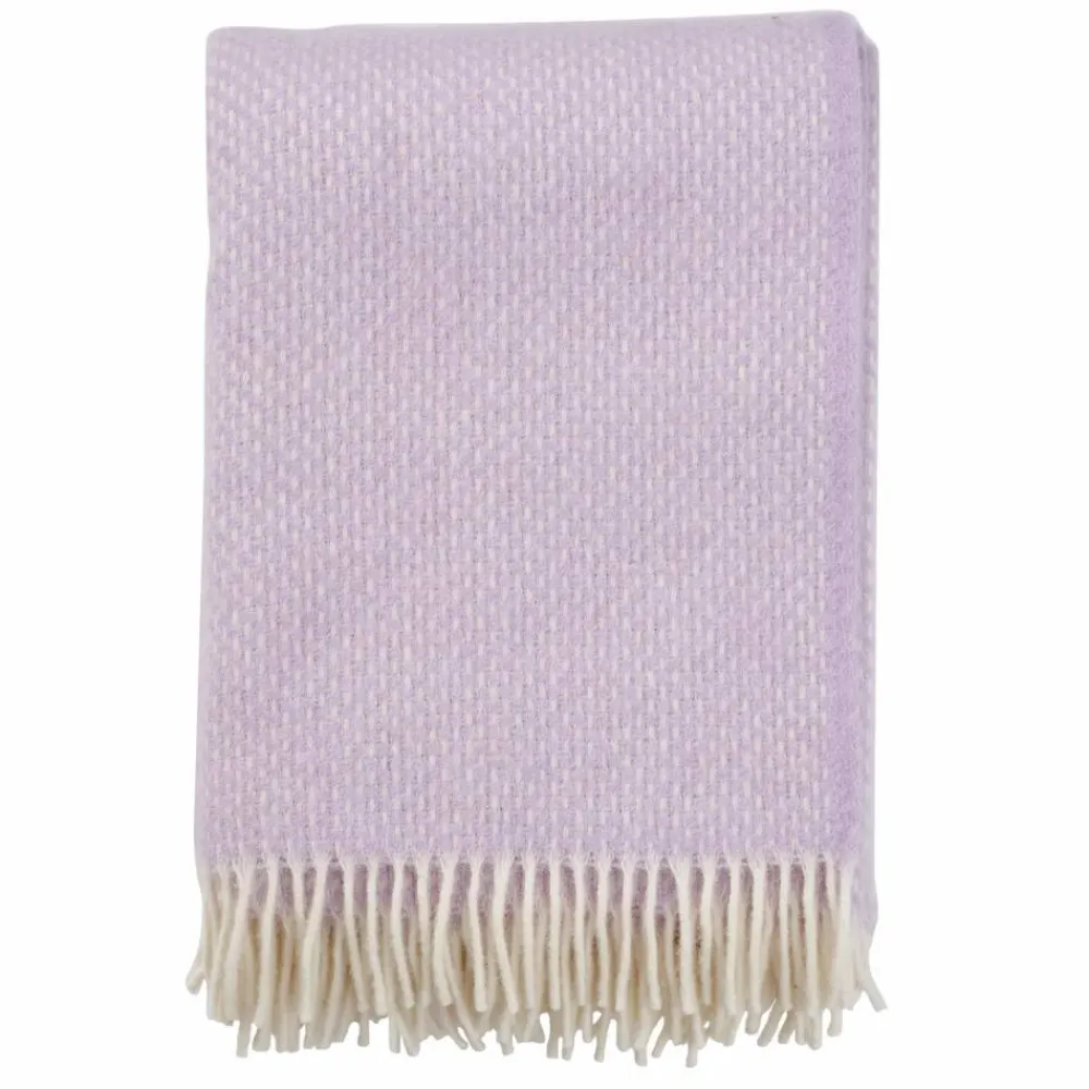Best Klippan Yllefabrik Preppy pläd Lilac