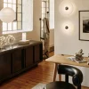 Tom Dixon Press Surface vägglampa mini LED 21 5 cm Frosted