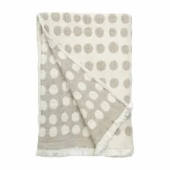 Best Almedahls Pricktyg pläd 130x170 cm Beige-offwhite