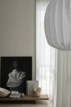 Watt & Veke Prisma lampskärm Ø45 cm linne White