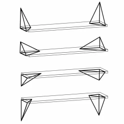 Maze Pythagoras Brackets 2-pack svart