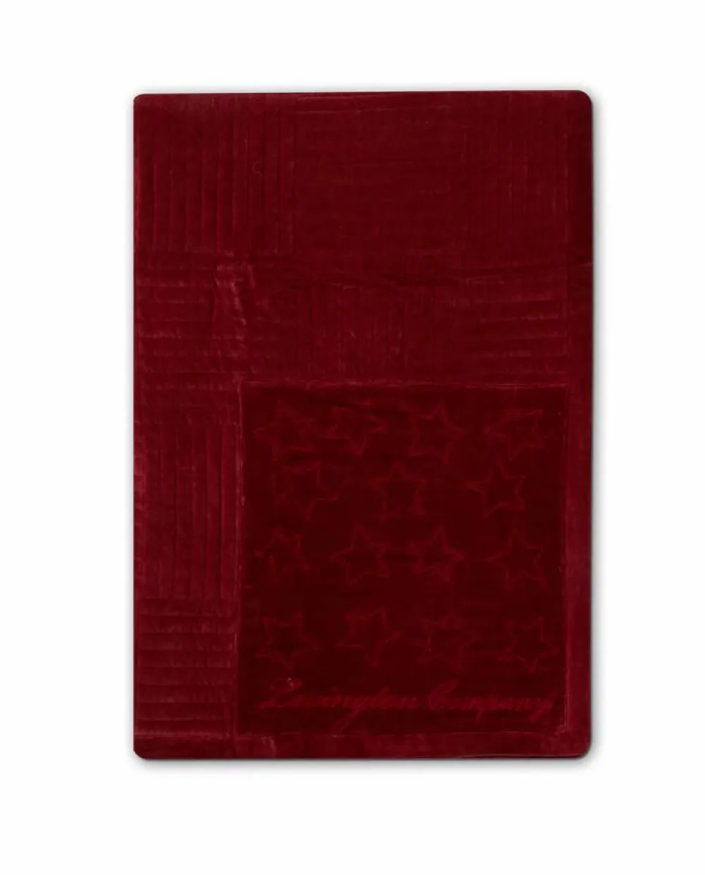 Sale Lexington Quilted Cotton Velvet Star överkast 160x240 cm Red