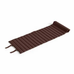HAY Quilted dyna till Crate loungestol Iron red